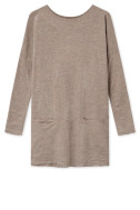 Merino uld tunika med lommer 6019 i basis farver