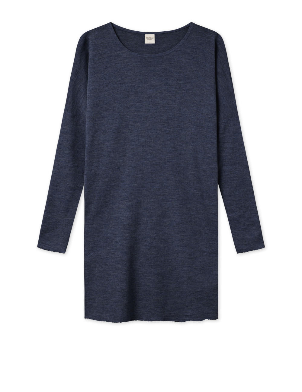 Simpel merino uld kjole 7029 i basis farver