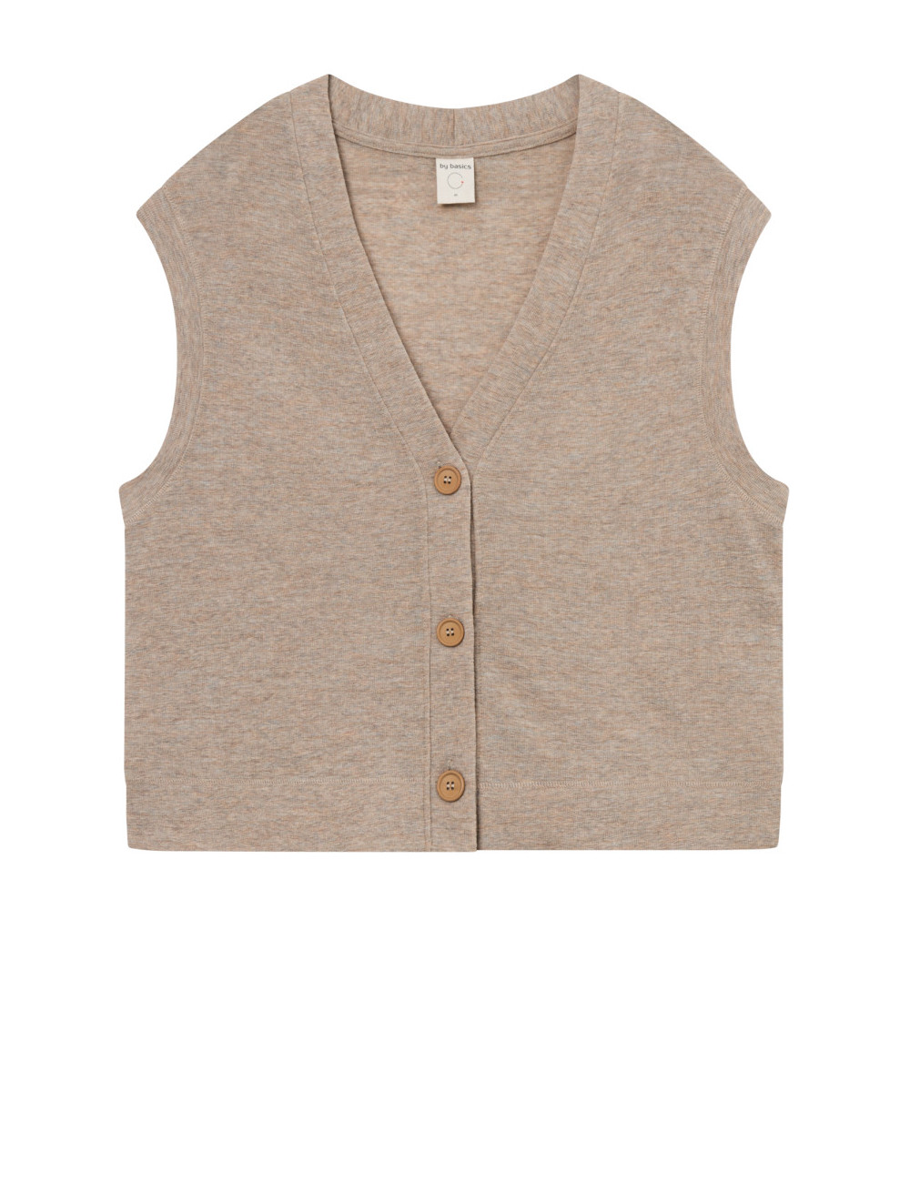 Casual merino uld vest 2011 i basis farver
