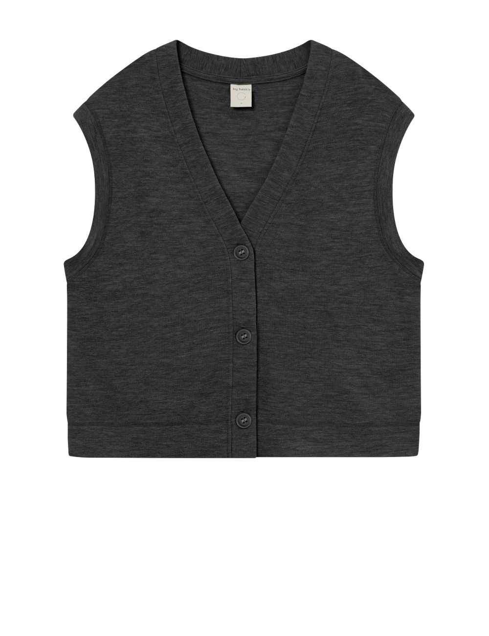 Casual merino uld vest 2011 i basis farver