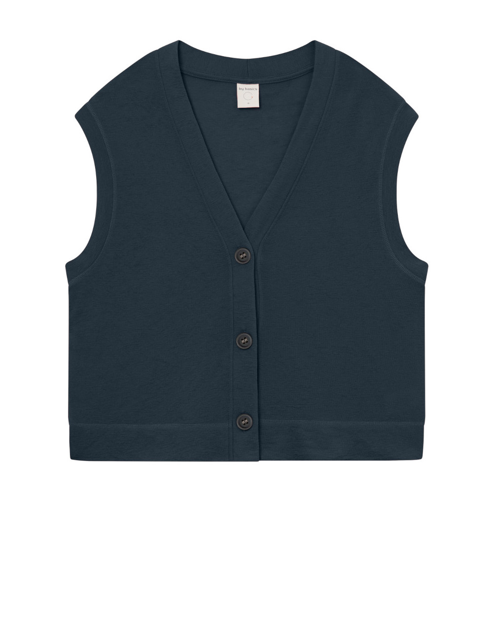 Casual merino uld vest 2011 i basis farver