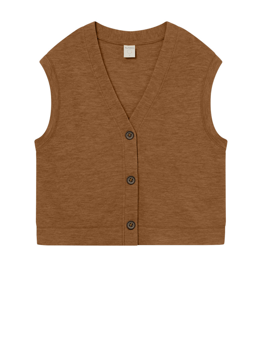 Casual merino uld vest 2011 i basis farver