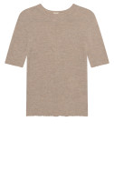 Merino uld T-shirt med 3/4 ærmer 4056 i basis farver