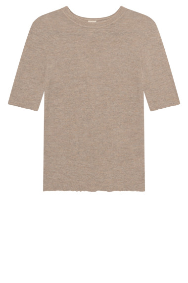 Merino uld T-shirt med 3/4 ærmer 4056 i basis farver