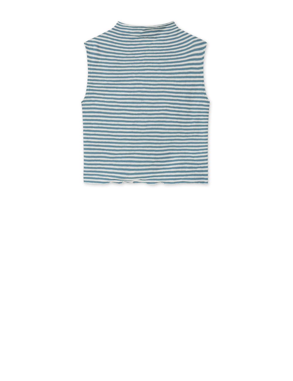 Vest i uld - striber