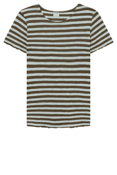 Merino uld T-shirt 4001 i striber