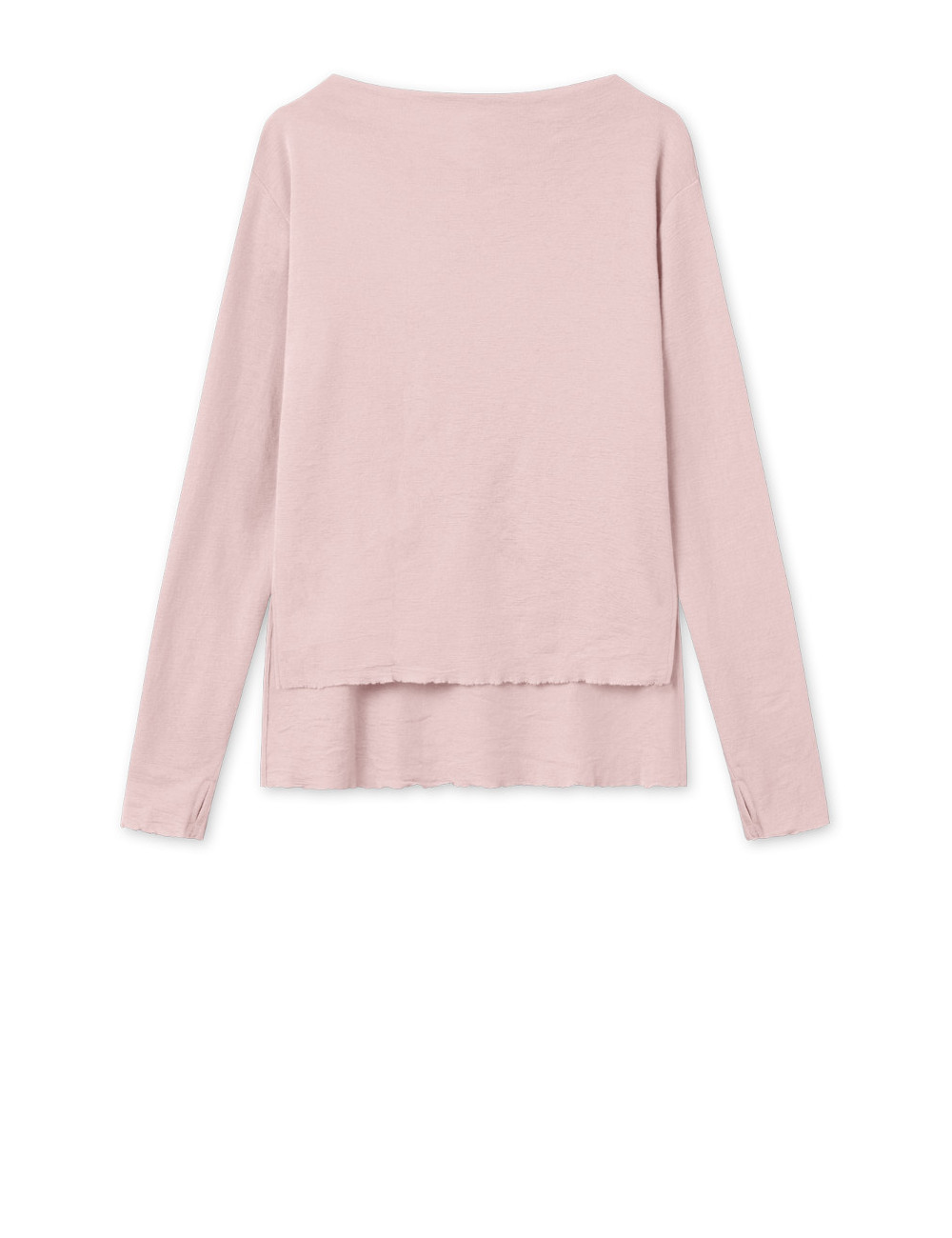 Merino uld bluse med længde forskel 4040 i farver