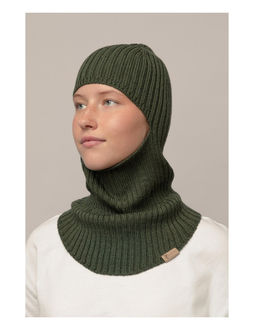 Balaclava i 100% merino uld