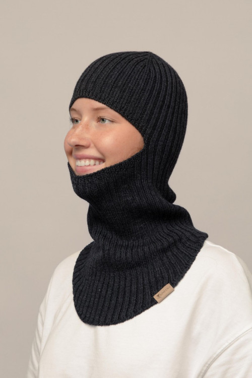 Balaclava i 100% merino uld