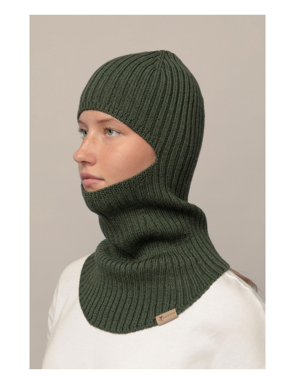 Balaclava i 100% merino uld