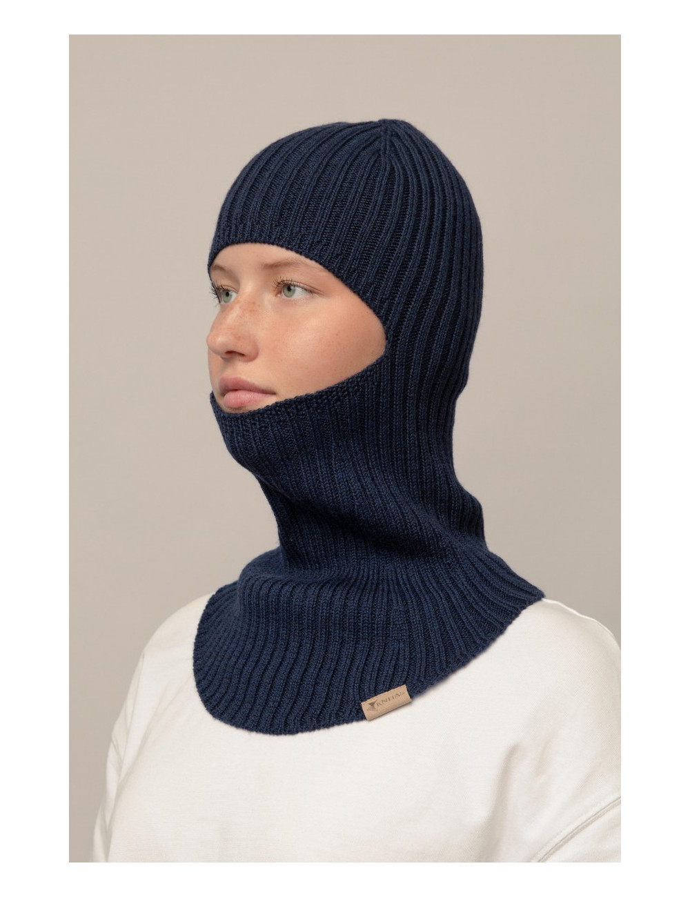 Balaclava i 100% merino uld