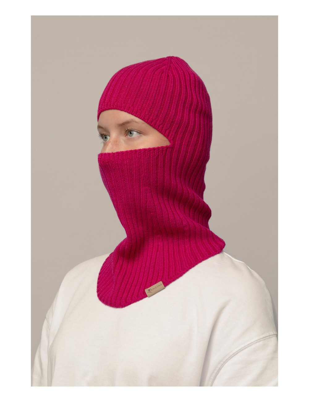 Balaclava i 100% merino uld