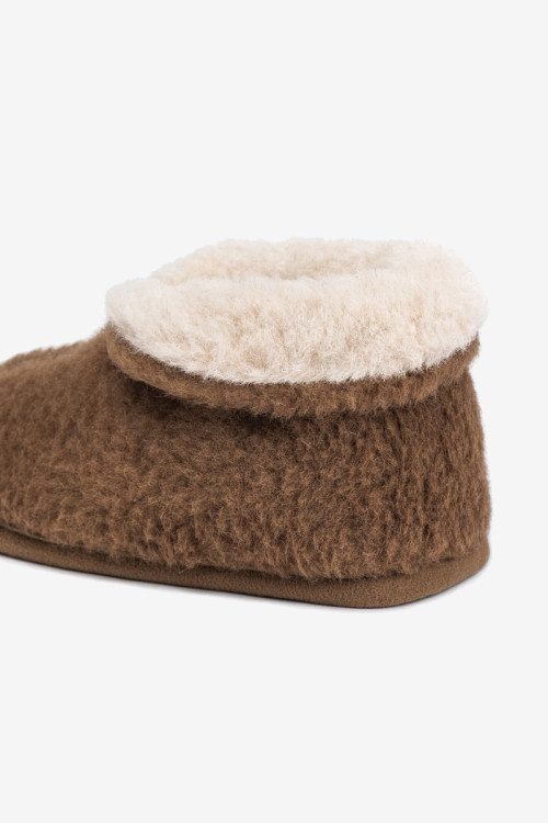 Højskaftede sutsko i kameluld