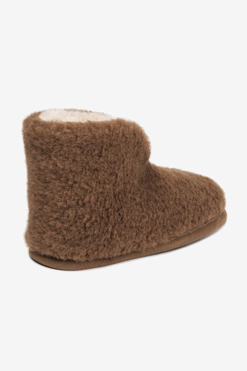 Højskaftede sutsko i kameluld