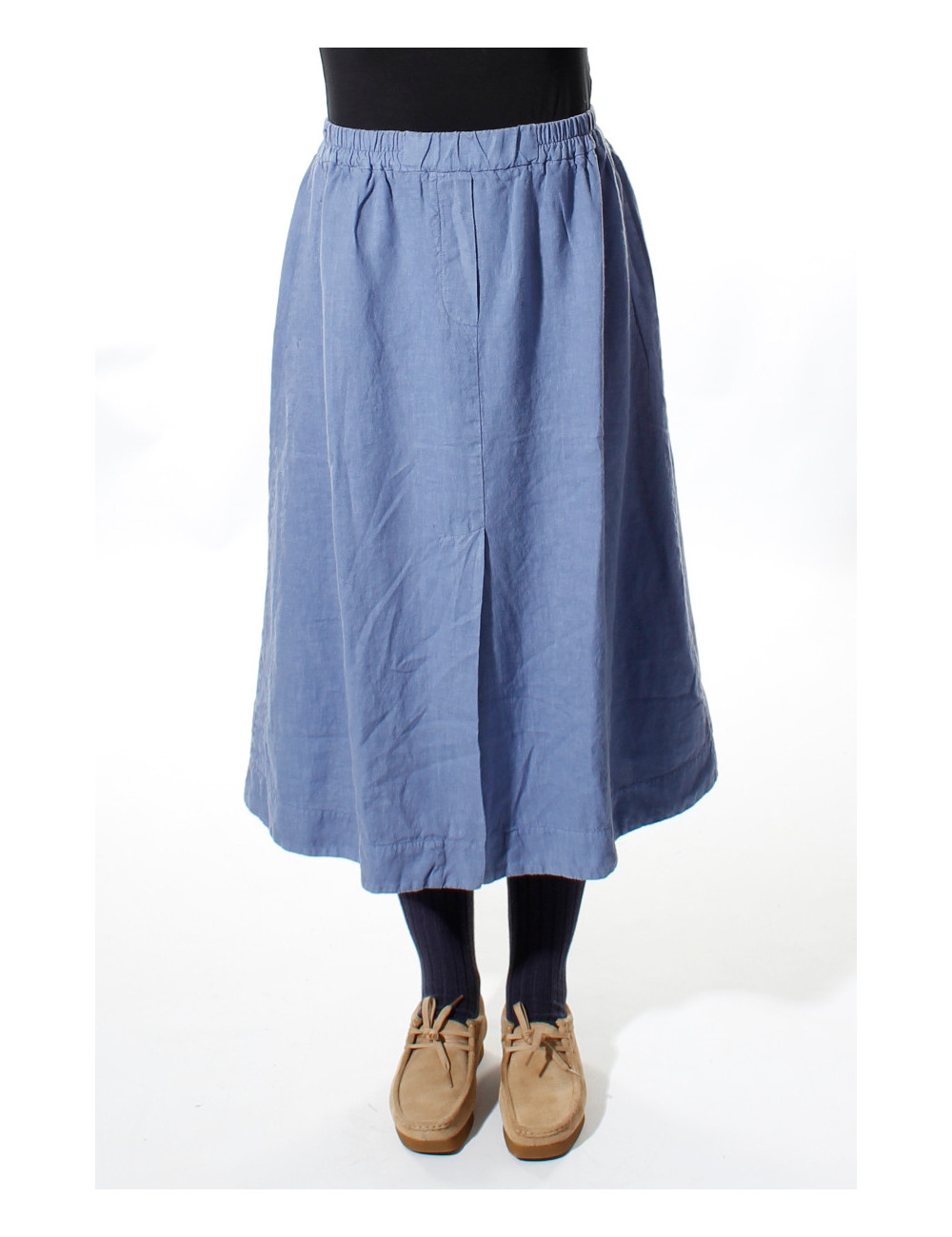 Hør nederdel i A-facon