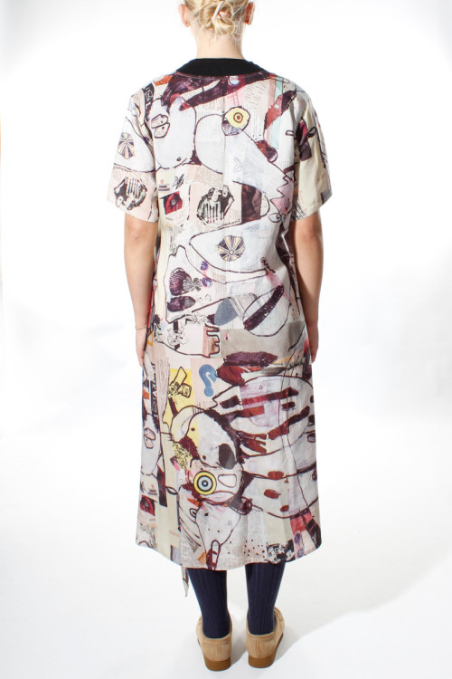 Kimono i silke og bambus