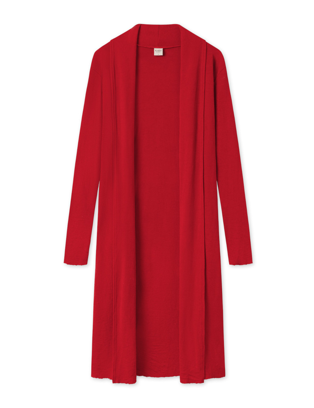 Lang uld cardigan 8010 i farver