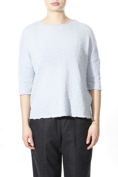 Baggy busseronne i merino bobble uld 4506