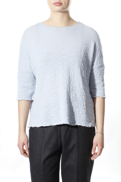 Baggy busseronne i merino bobble uld 4506