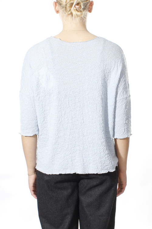 Baggy busseronne i merino bobble uld 4506