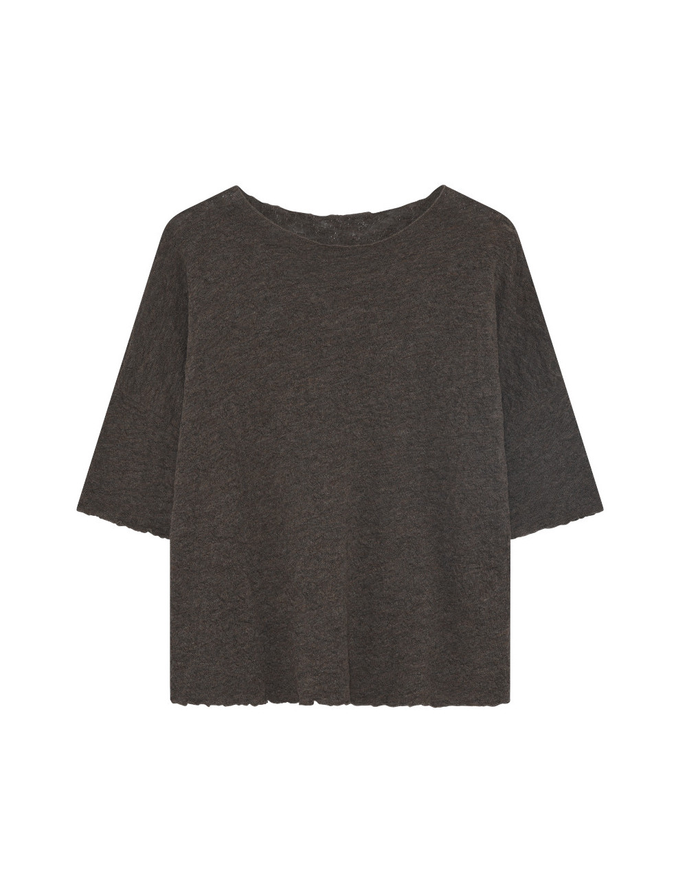Baggy busseronne i merino bobble uld 4506 i basis farver