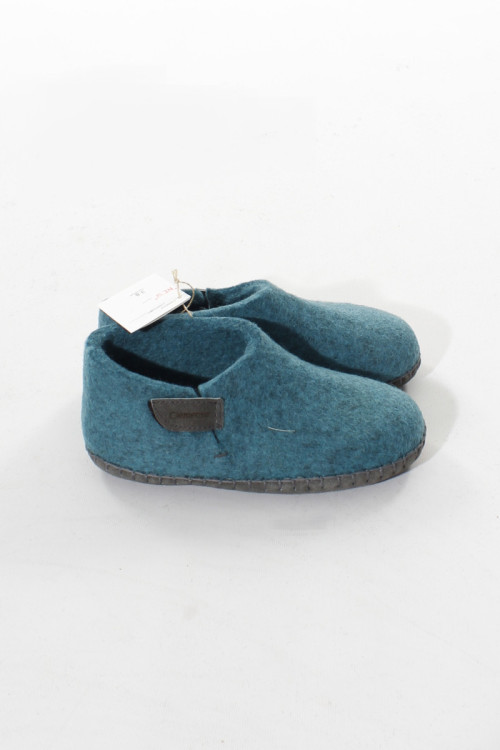 Højskaftede uldtøfler