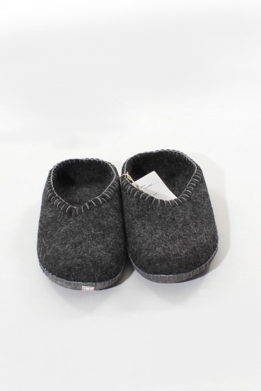 Lavskaftede uldtøfler