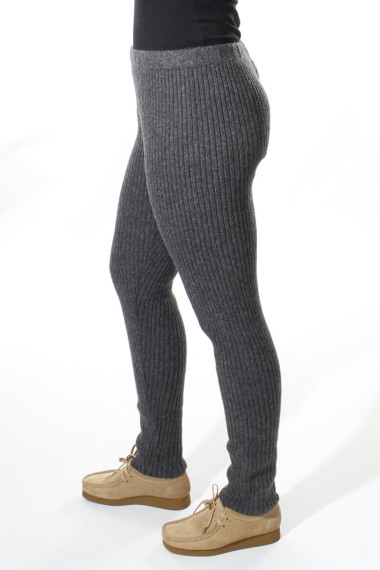 Uld leggings i koksgrå fra LinenSheep