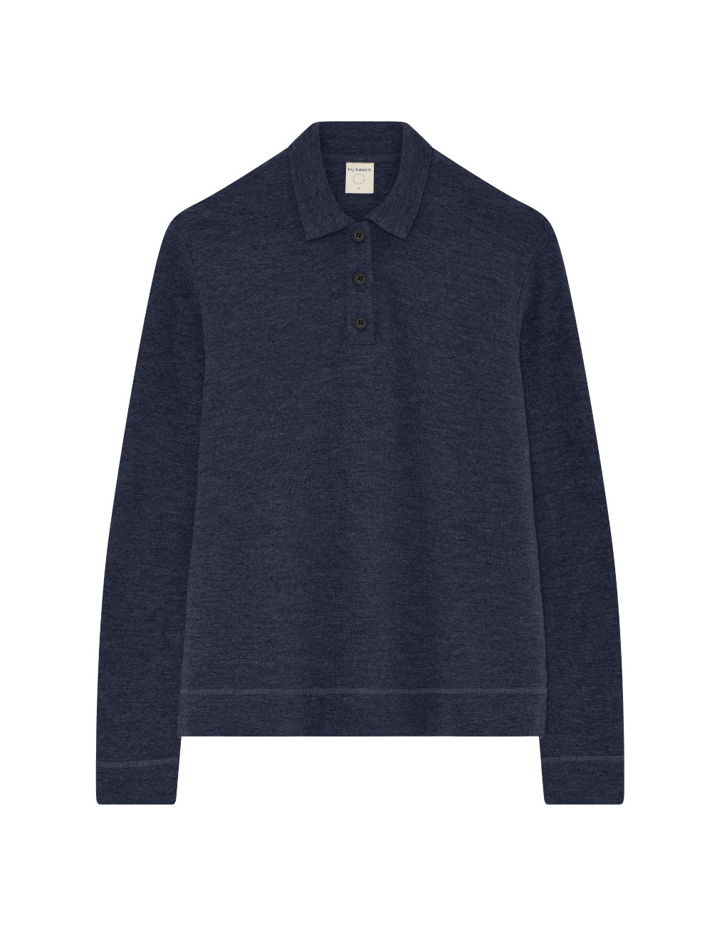 Polo trøje i merino uld 4058 i basis farver