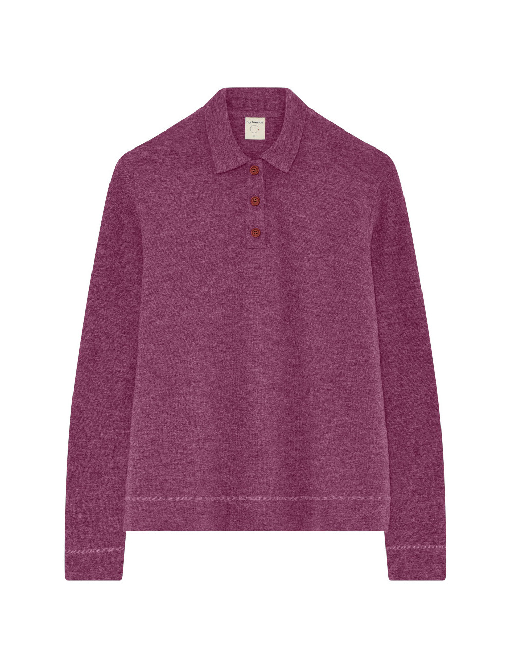 Polo trøje i merino uld 4058 i farver