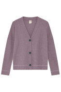 Klassisk cardigan med V-hals 8015 i farver