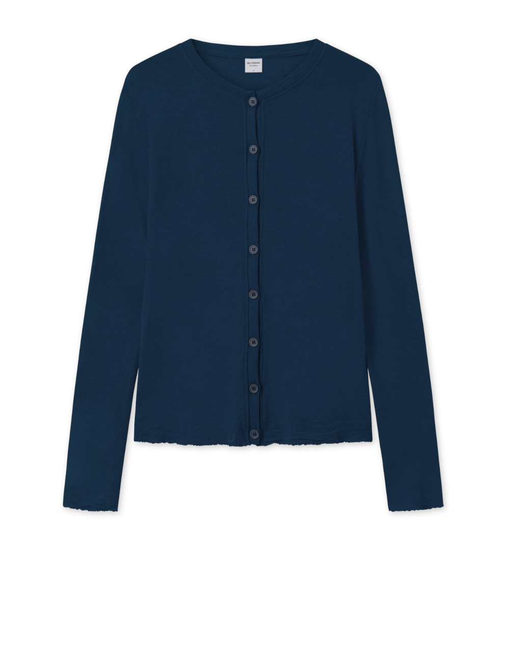 Klassisk cardigan med knapper 8007 i basis farver