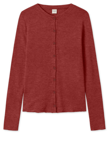 Klassisk cardigan med knapper 8007 i farver