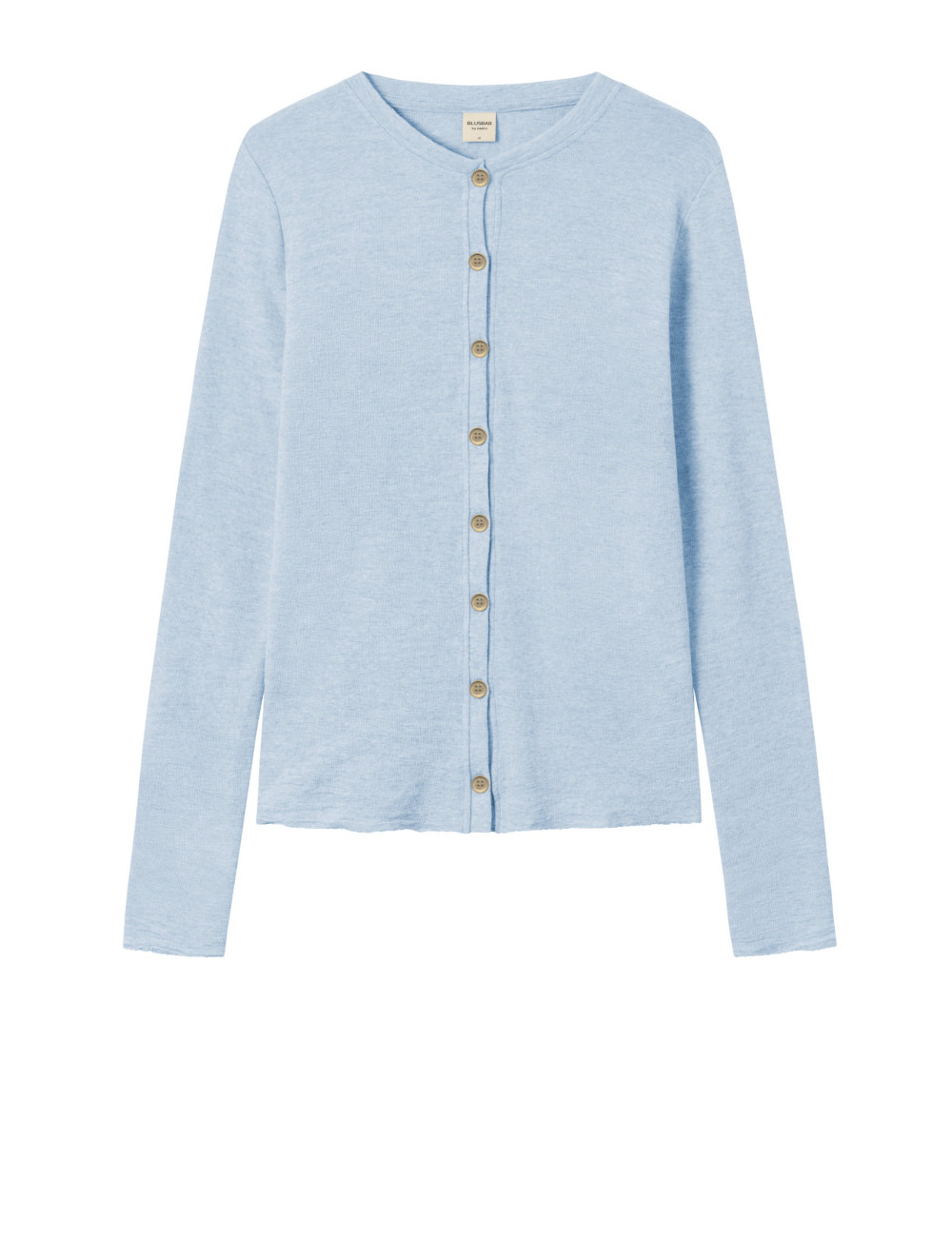 Klassisk cardigan med knapper 8007 i farver