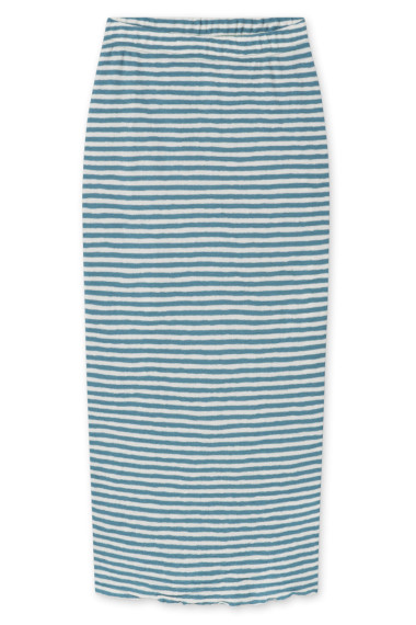 Rør nederdel i 100% merino uld 5003 i striber