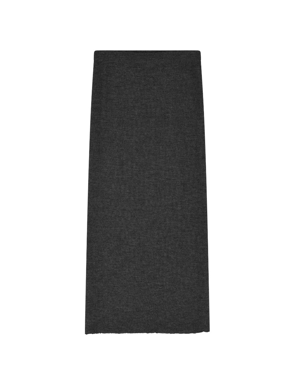 Ekstra lang rør nederdel i 100% merino uld 5005 i basis farver