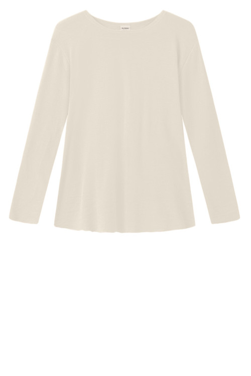 Merino uld bluse med A-facon 4012 i basis farver