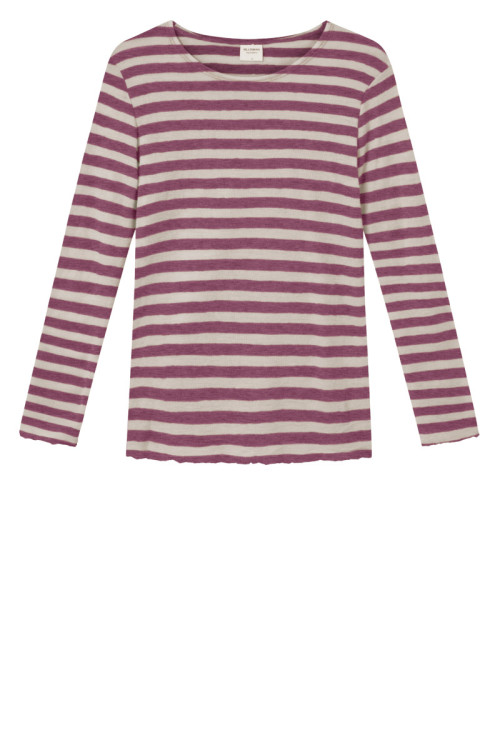 Merino T-shirt 4002 i striber