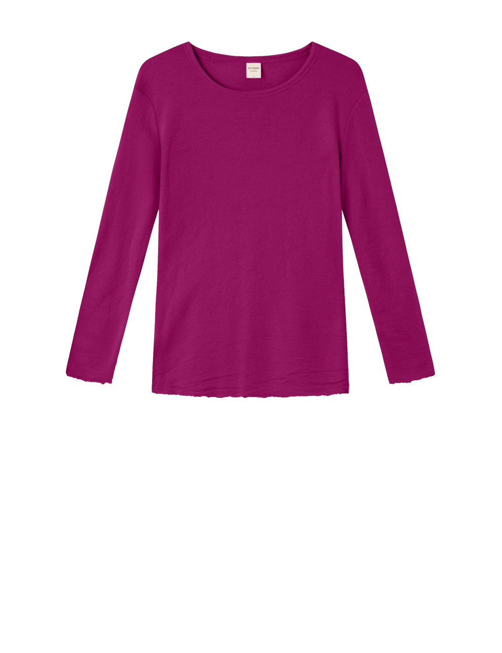 Merino T-shirt 4002 i røde og gullige farver