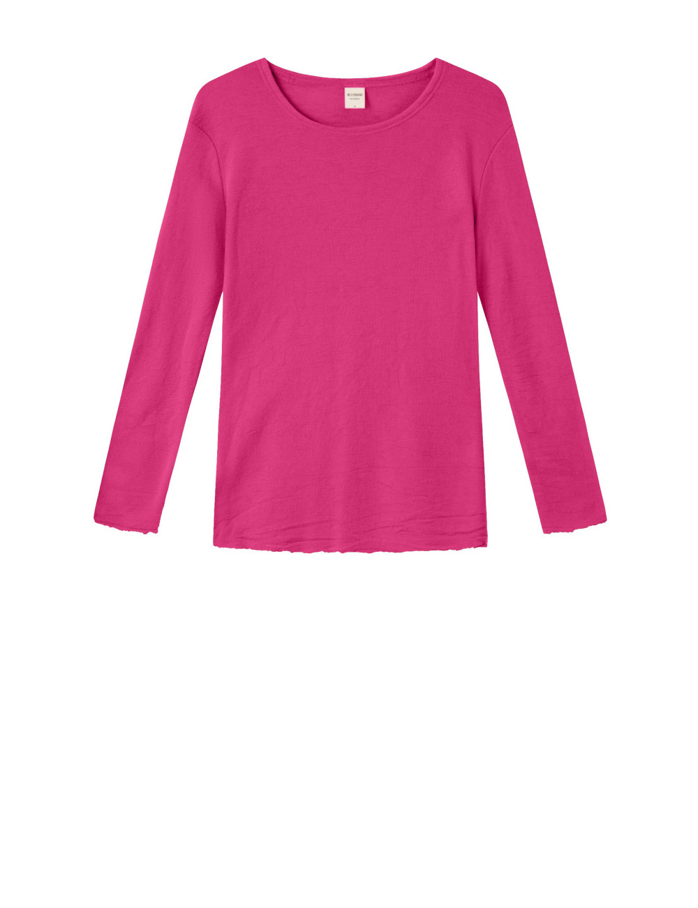 Merino T-shirt 4002 i røde og gullige farver