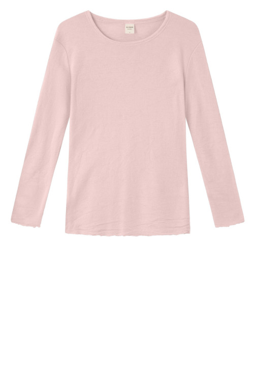 Merino T-shirt 4002 i røde og gullige farver