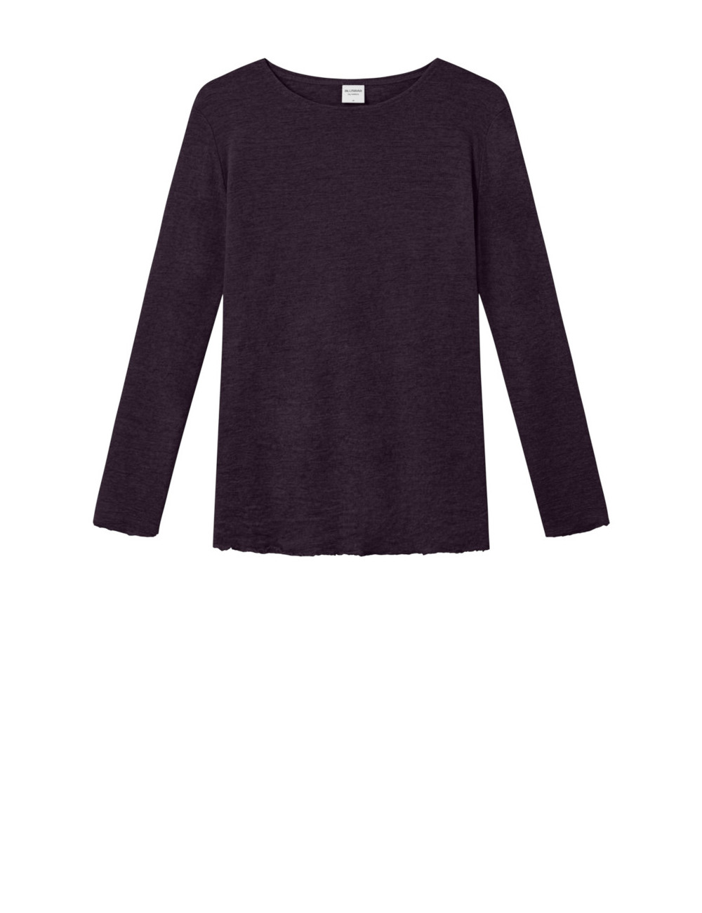 Merino T-shirt 4002 i røde og gullige farver