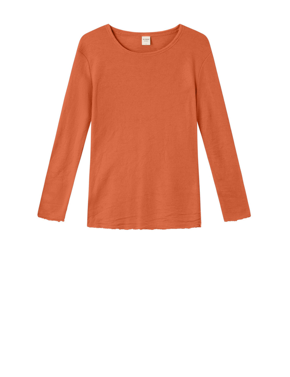 Merino T-shirt 4002 i røde og gullige farver