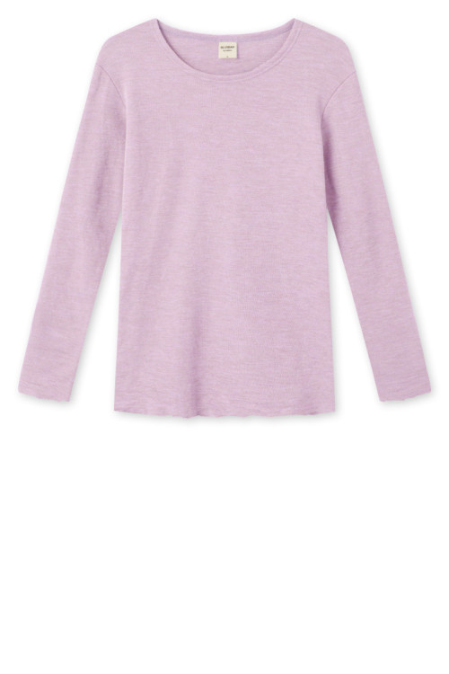 Merino T-shirt 4002 i røde og gullige farver