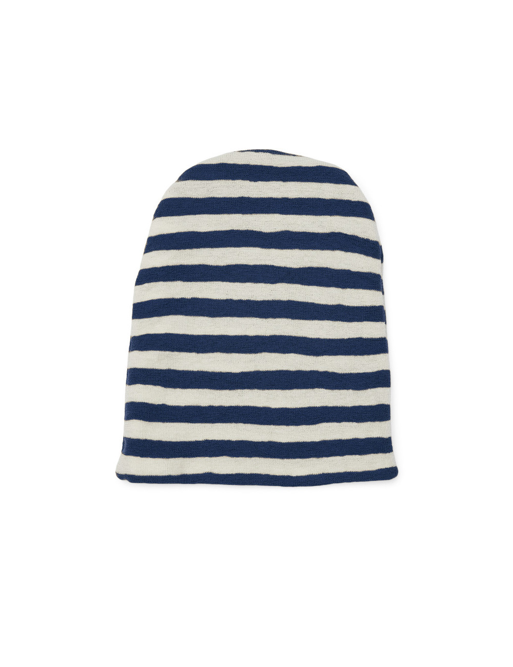 Klassisk hue i merino uld 1007 i striber