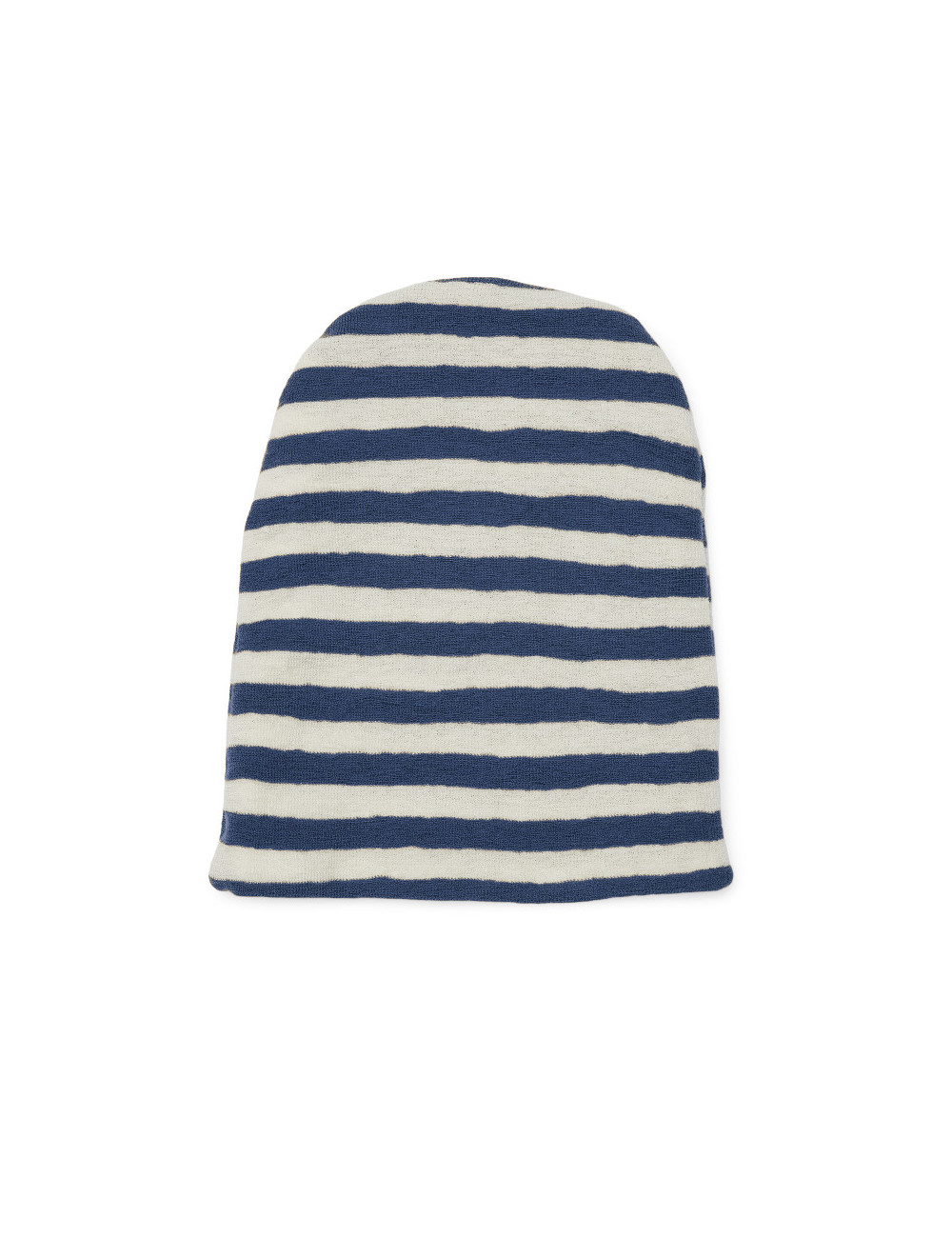 Klassisk hue i merino uld 1007 i striber