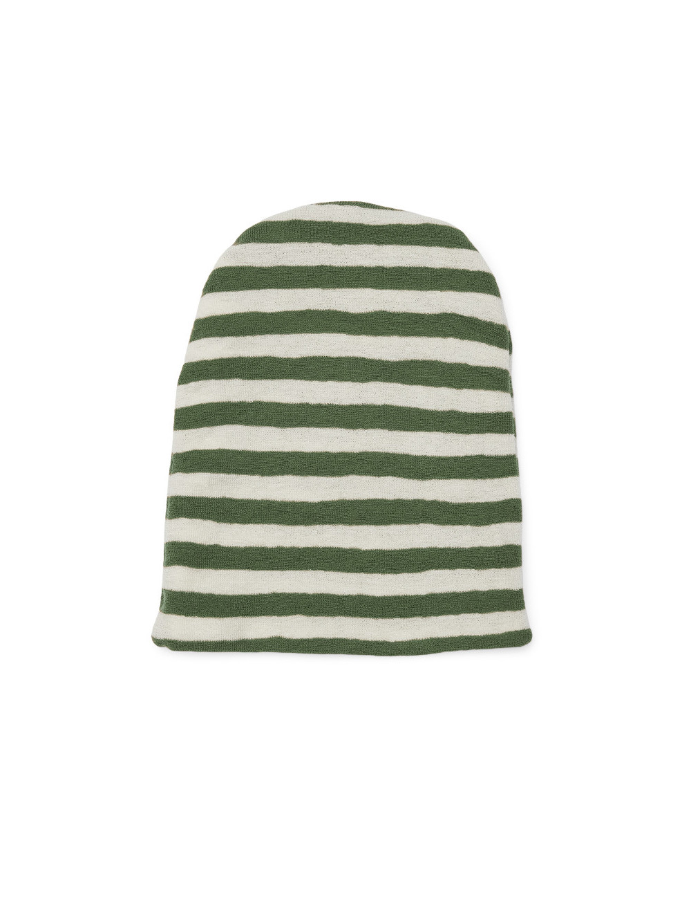 Klassisk hue i merino uld 1007 i striber