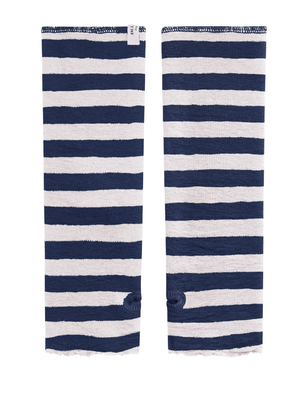 Pulsvarmer i merinould 1014 i striber