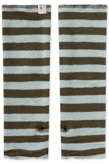 Pulsvarmer i merinould 1014 i striber