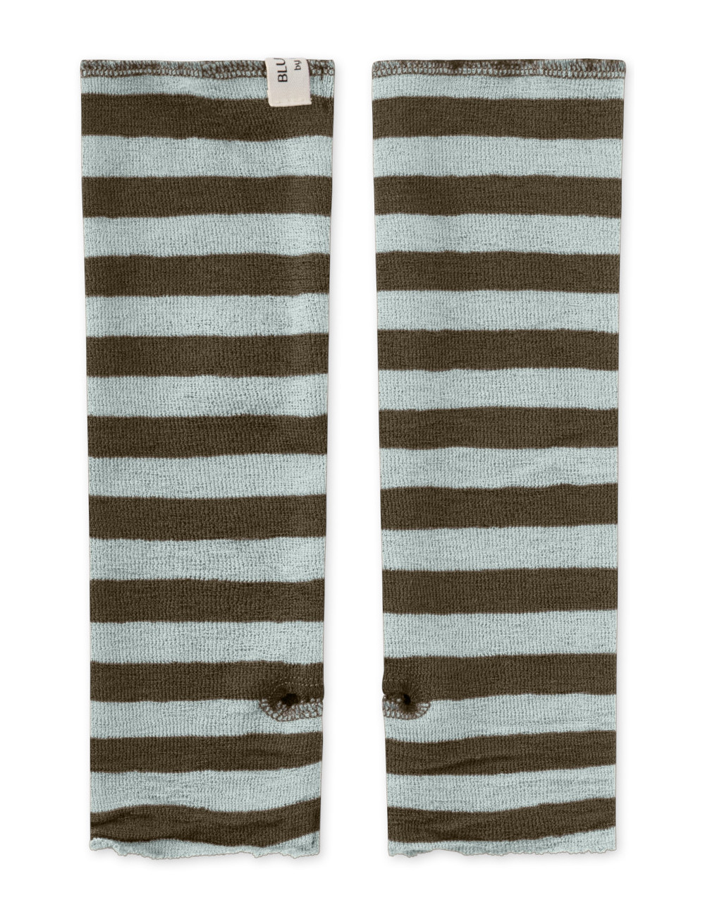 Pulsvarmer i merinould 1014 i striber